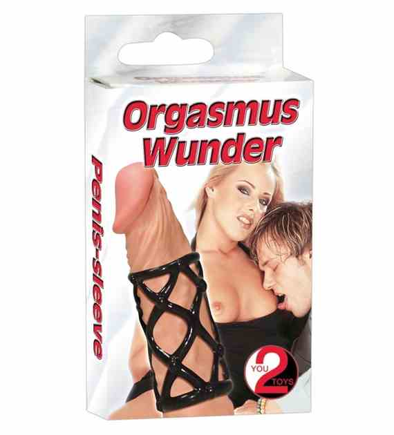 PIERŚCIEŃ ORGASMUS WUNDER SCHWARZ