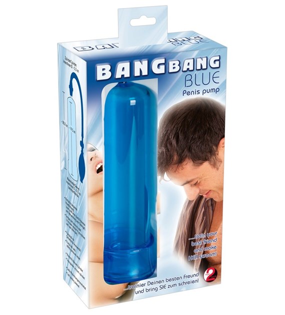 POMPKA BANG BANG BLUE PENIS PUMP BLUE