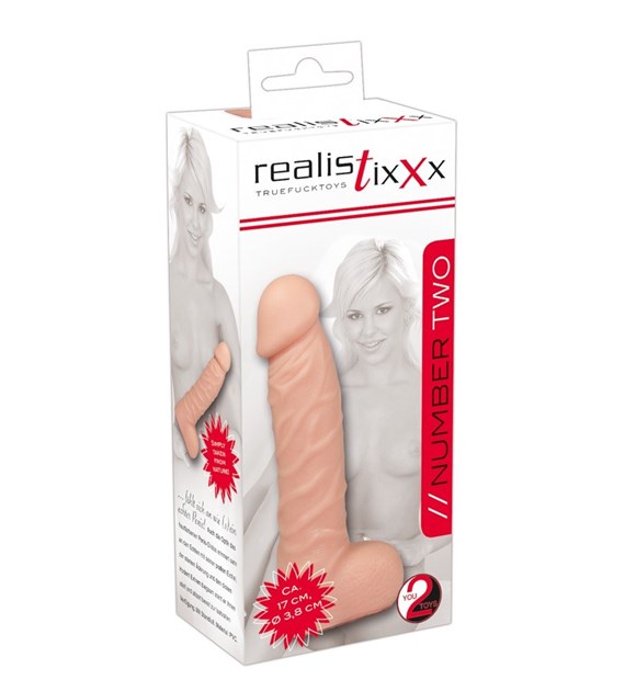 REALISTIXXX DILDO 7IN