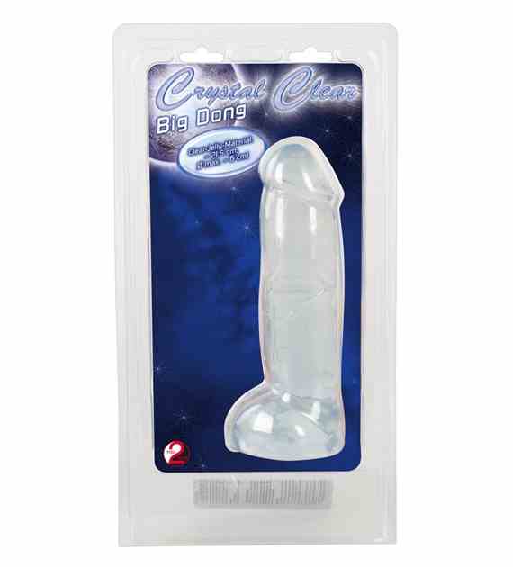 DILDO CRYSTAL CLEAR BIG DONG