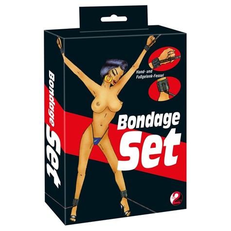 ZESTAW DO KRĘPOWANIA RESTRAINT SET BONDAGE