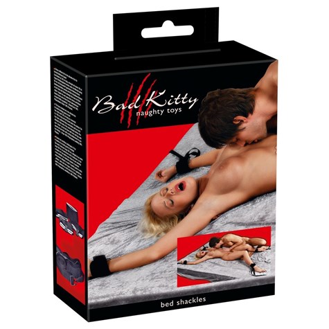 BED SHACKLES BAD KITTY SET OF4