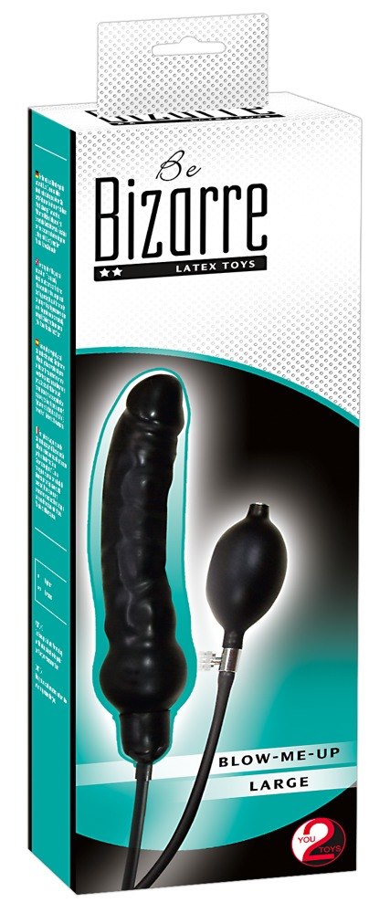 BLOW ME UP LATEX DILDO