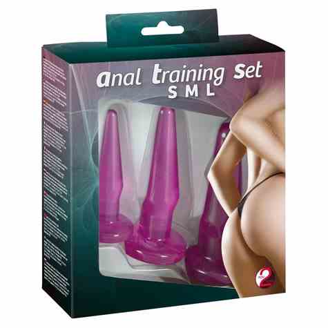KOREK ANALNY ANAL TRAINING SET PURPLE
