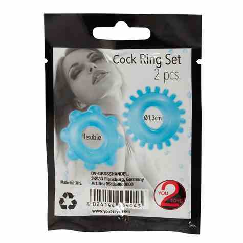 PIERŚCIEŃ COCK RING SET PACK OF 2