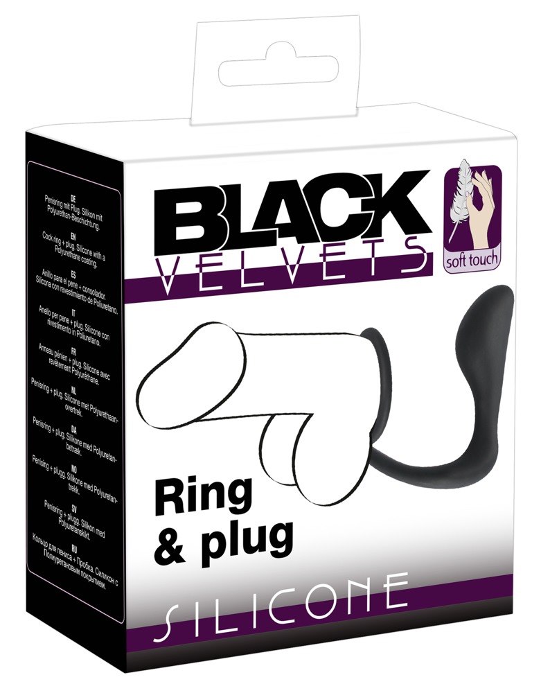 BLACK VELVETS RING & PLUG