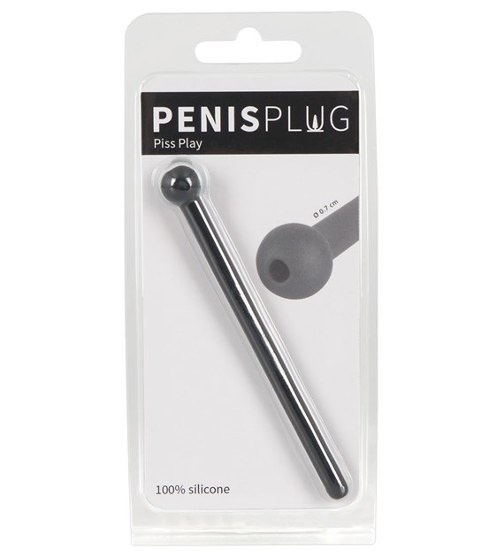 PENIS PLUG PISS PLAY BLACK