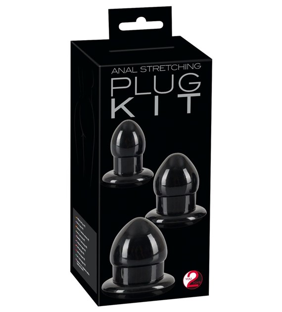 KOREK ANALNY ANAL STRETCHING PLUG KIT