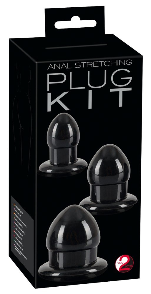 KOREK ANALNY ANAL STRETCHING PLUG KIT