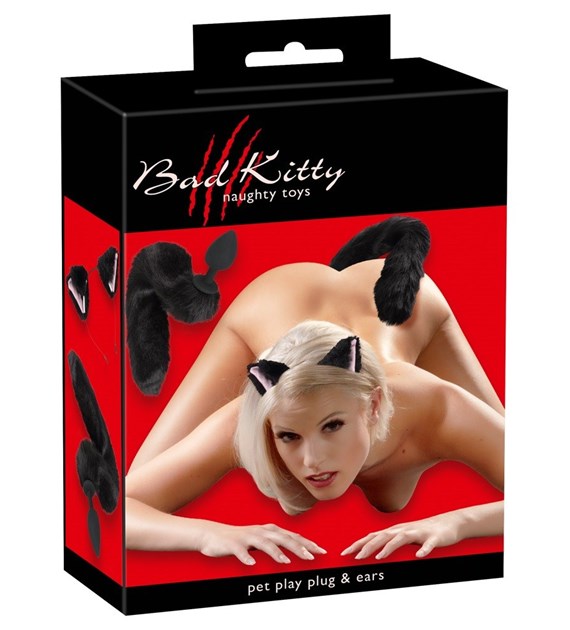 Bad Kitty Pet Play Plug & Ears