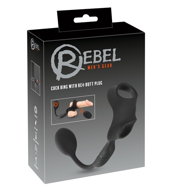 COCK RING WITH RC BUTT PLUG