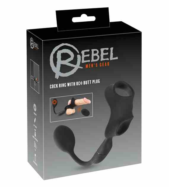 COCK RING WITH RC BUTT PLUG