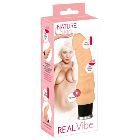VIBRATOR NATURE SKIN REAL VIBE