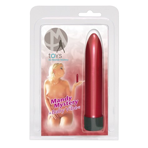 VIBRATOR MANDY'S BABY VIBE RED