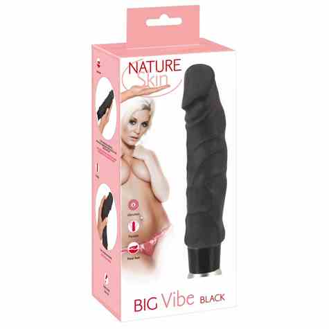 WIBRATOR NATURE SKIN BIG VIBE BLACK