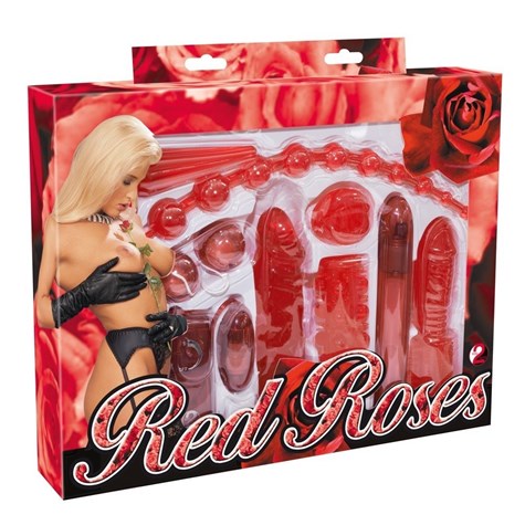 RED ROSES SET