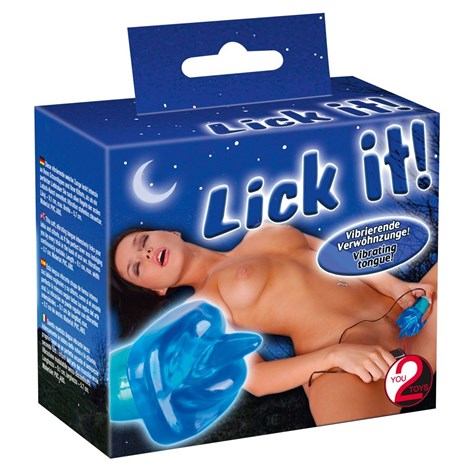 VIBRATOR LICK IT!