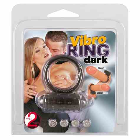 PIERŚCIEŃ VIBRO RING DARK