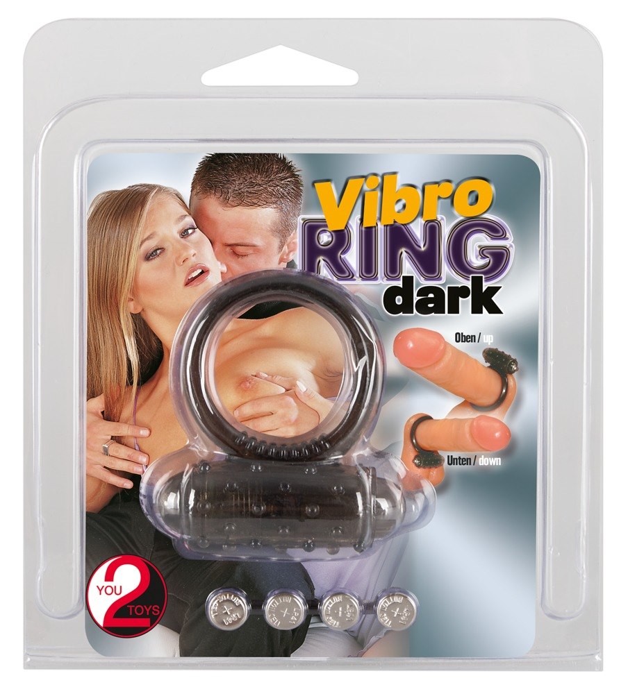 PIERŚCIEŃ VIBRO RING DARK