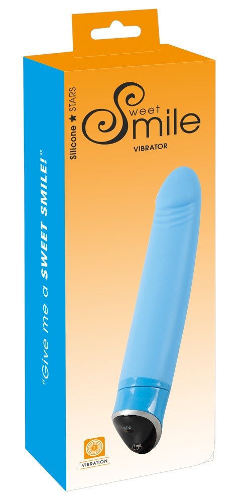 WIBRATOR SMILE HAPPY BLUE VIBRATOR