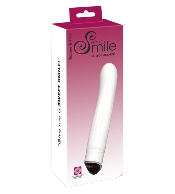 WIBRATOR SMILE EASY WHITE VIBRATOR