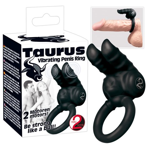 TAURUS COCK RING BLACK