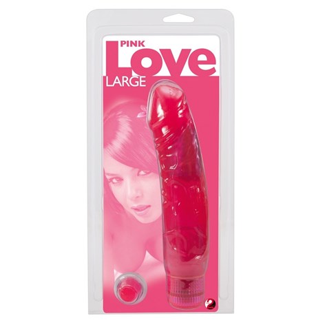 VIBRATOR PINK LOVE LARGE