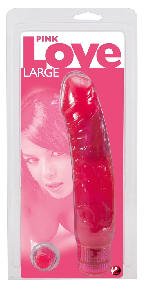 VIBRATOR PINK LOVE LARGE