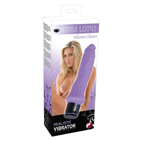 VIBRATOR CLASSIC SILICONE VIBE PURPLE