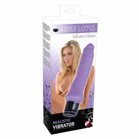 WIBRATOR CLASSIC SILICONE VIBE PURPLE