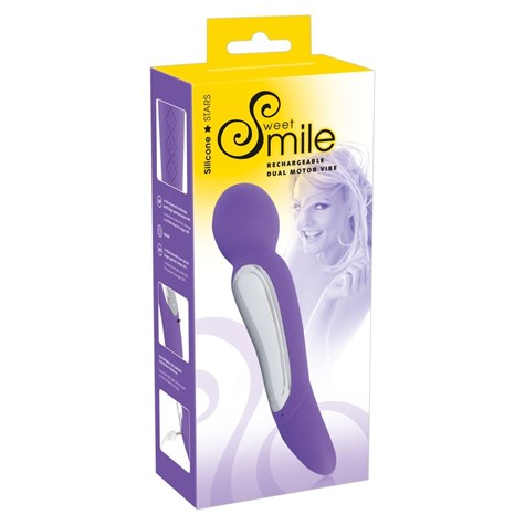 VIBRATOR RECHARGEABLE DUAL MOTOR VIBE