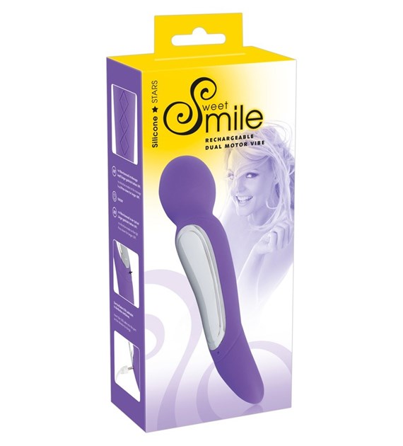 MASAŻER RECHARGEABLE DUAL MOTOR VIBE