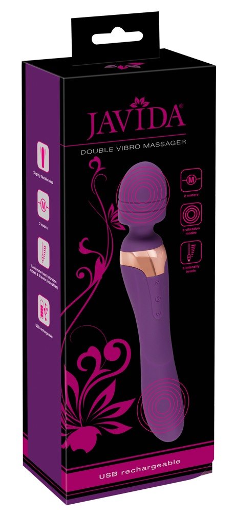 VIBRATOR JAVIDA DOUBLE MASSAGER