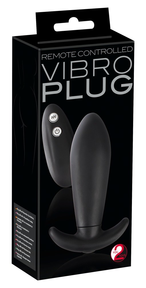 REMOTE CONTROLLED VIBRO PLUG