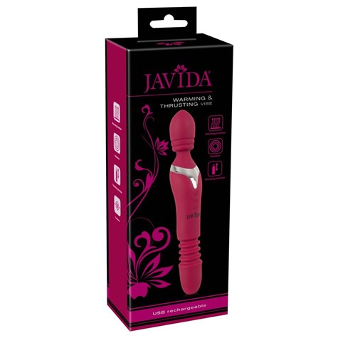 MASAŻER JAVIDA WARMING & THRUSTING VIB
