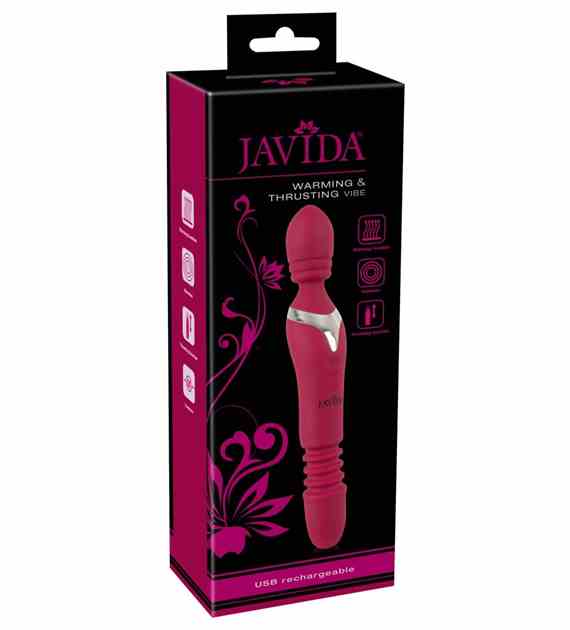 MASAŻER JAVIDA WARMING & THRUSTING VIB