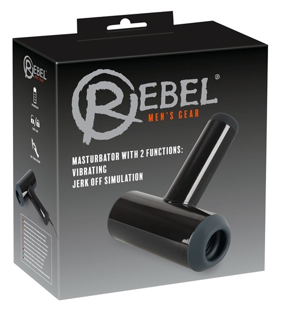 MASTURBATOR REBEL MASTURBATOR WITH 2 FUNCT