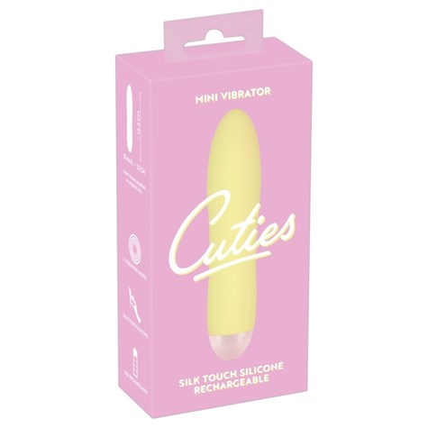 VIBRATOR CUTIES MINI VIBRATOR YELLOW