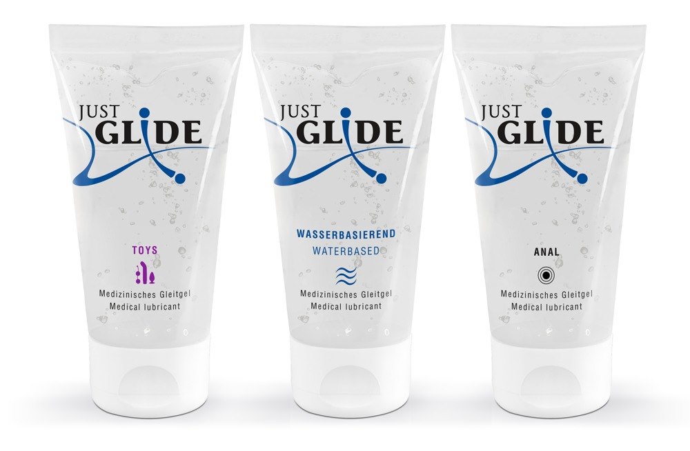 ZESTAW ŻELI SMAKOWYCH JUST GLIDE 3X50 ML
