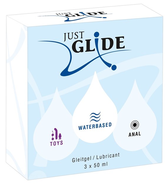 ZESTAW ŻELI JUST GLIDE 3X50 ML