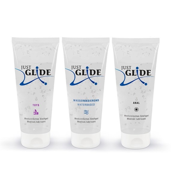 ŻEL SMAKOWY JUST GLIDE 3X200ML