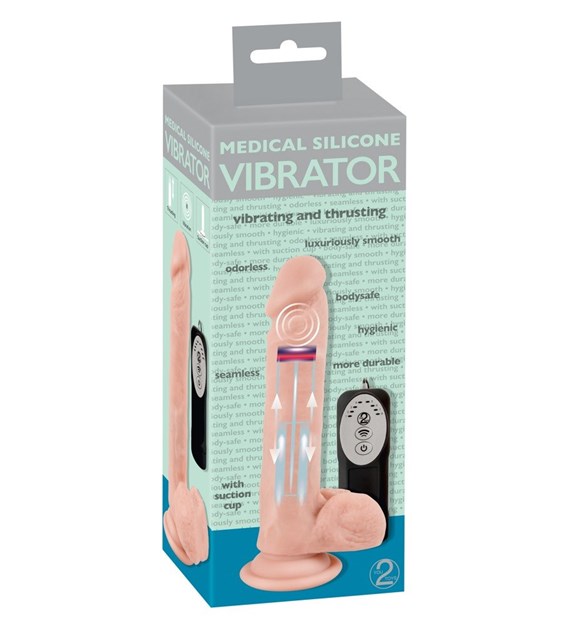 WIBRATOR WSTRZĄSOWY Z MEDYCZNEGO SILIKONU