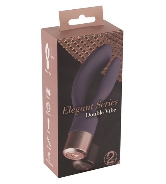 ELEGANT VIBRATOR DOUBLE VIBE