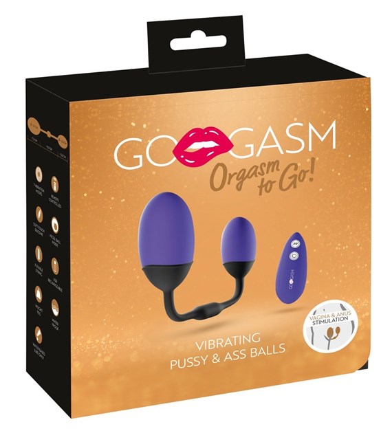 GOGASM VIBRATING PUSSY & ASS B