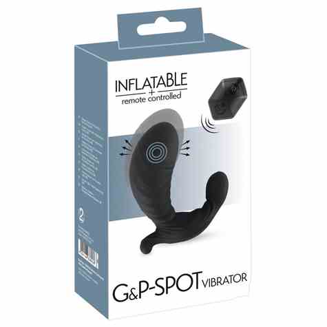 MASAŻER PROSTATY INFLATABLE + RC G&P SPOT VIBRATOR