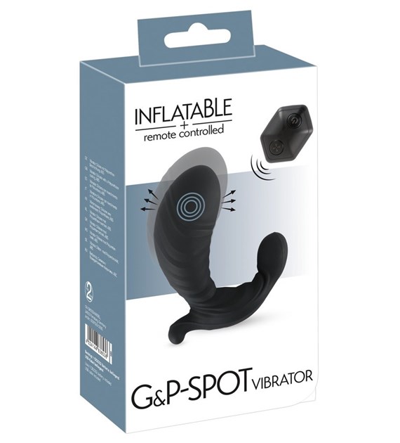 MASAŻER PROSTATY INFLATABLE + RC G&P SPOT VIBRATOR