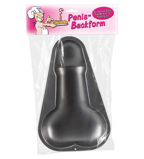 PENIS-SHAPED BAKING TIN