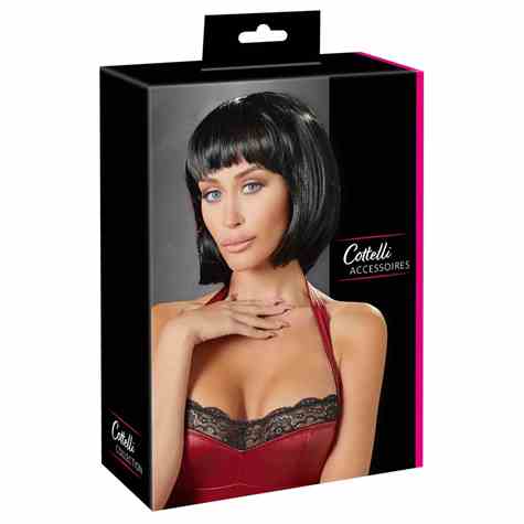 PERUKA BLACK BOB WIG