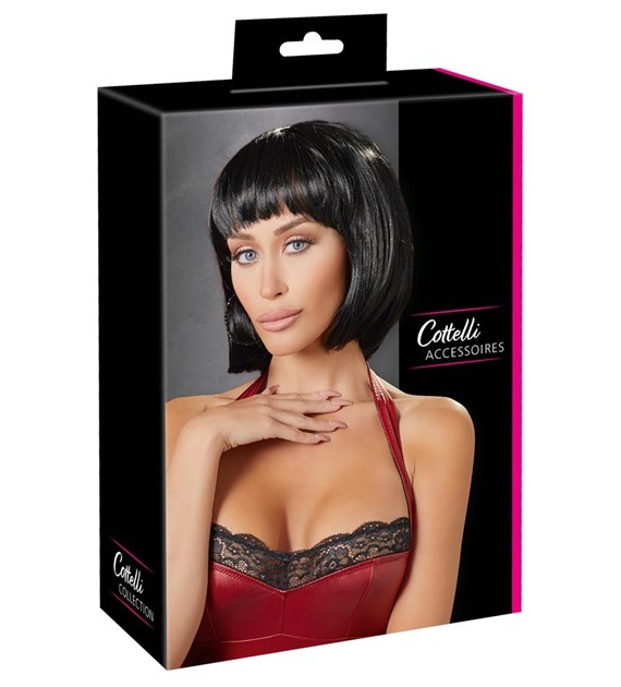 PERUKA BLACK BOB WIG