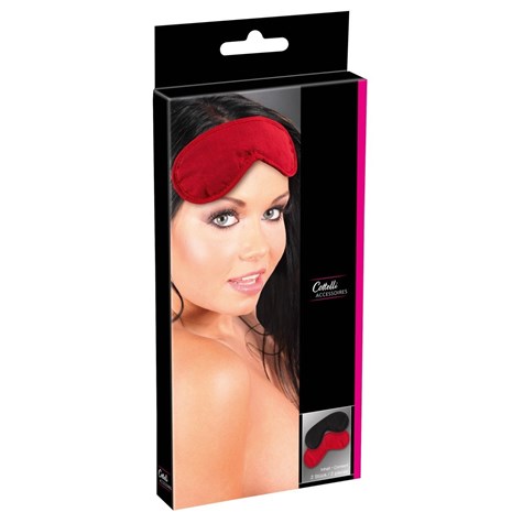 OPASKA BLINDFOLD SET PACK OF 2 RED/BL